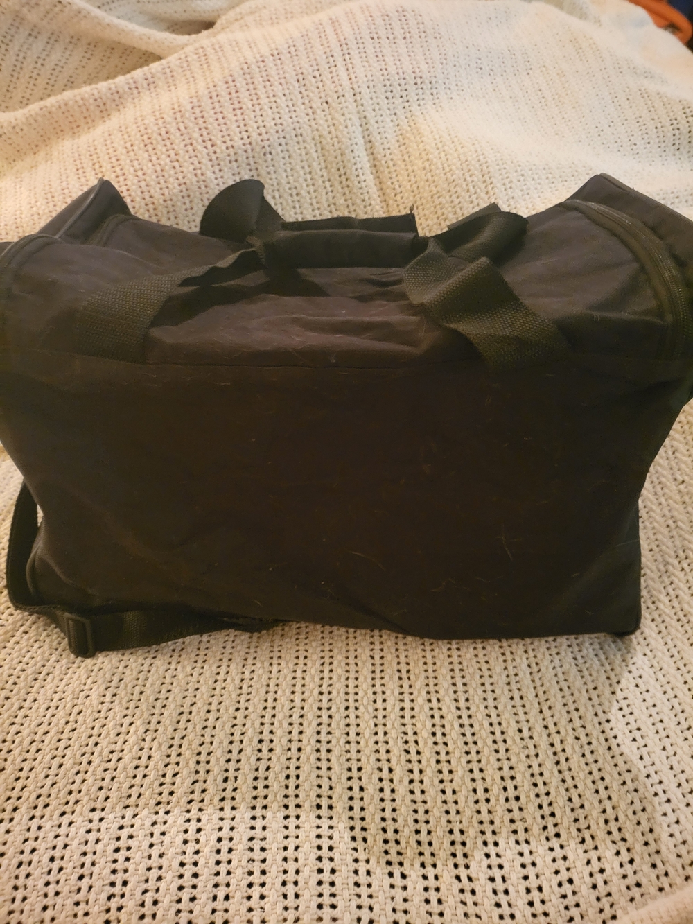 American Tourister Black Travel Duffel with Shoulder Strap